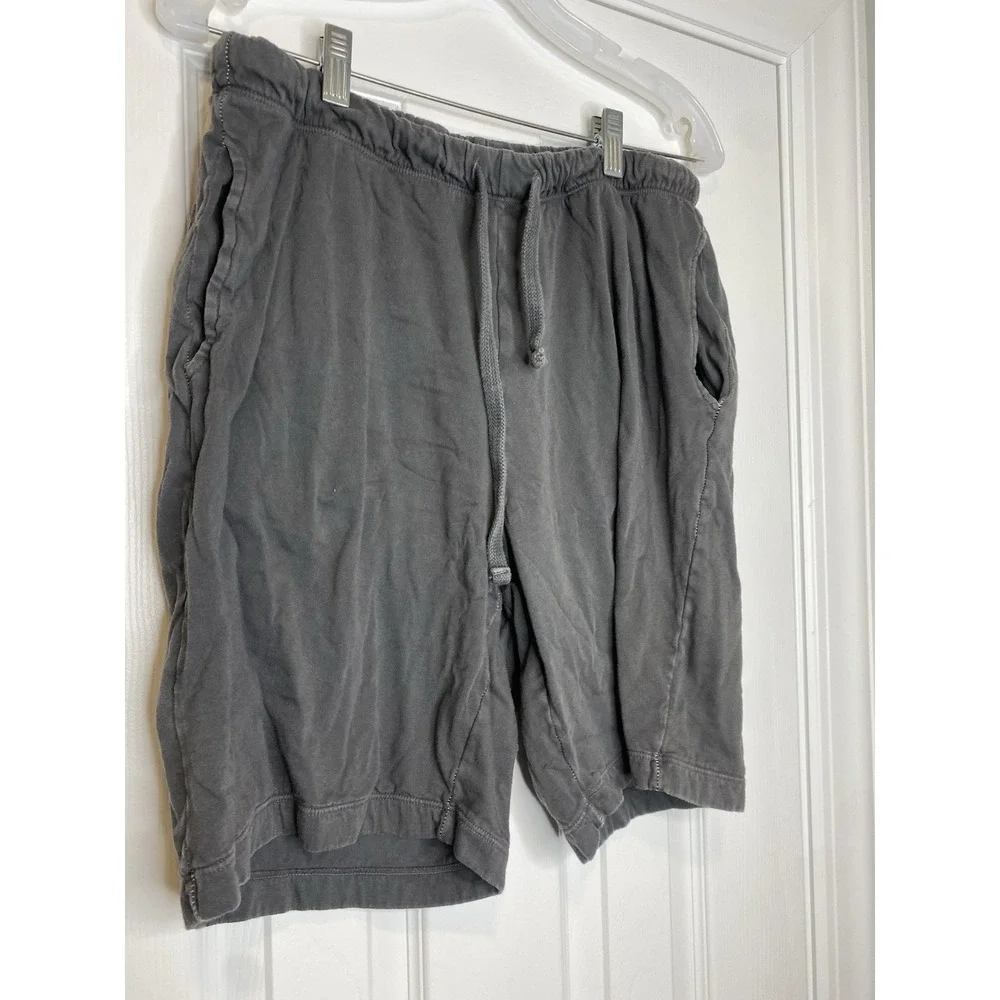 M. Singer Men's Comfort Drawstring‎ Shorts Grey Size XL